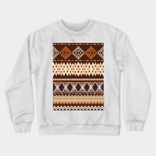 beautiful fabric pattern Crewneck Sweatshirt